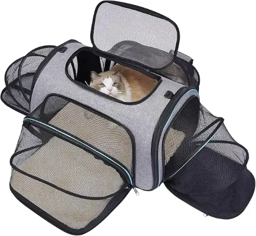 Transportadora Siivton para mascotas aprobado por aerolínea.
